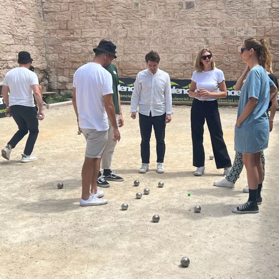 Concours de boules au Pharo Marseille