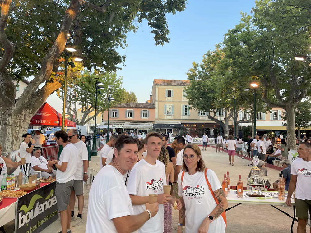 Evenement petanque saint tropez place des lices